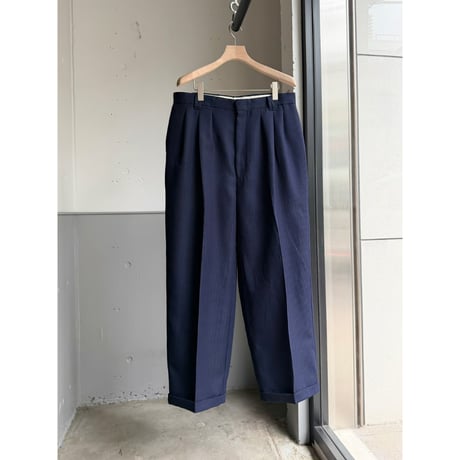 1990's USA MADE jaquard fabric extra wide silhouette slacks pants