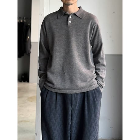 2000's "BANANA REPUBLIC" Italian Merino Wool Knit Shirt