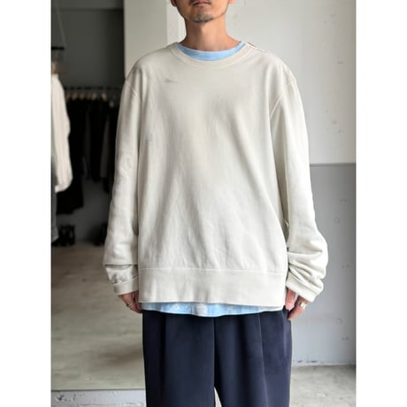 1990's-2000's "Polo by Ralph Lauren" Shoulder Zipper Sweat Shirt