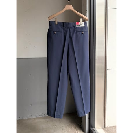 (DEAD STOCK) 1990's "pierre cardin" Viscose blend 3tuck slacks pants