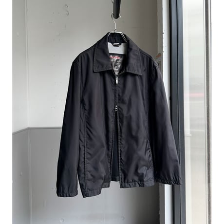 2000's "GUESS" Double zipper drizzler jacket