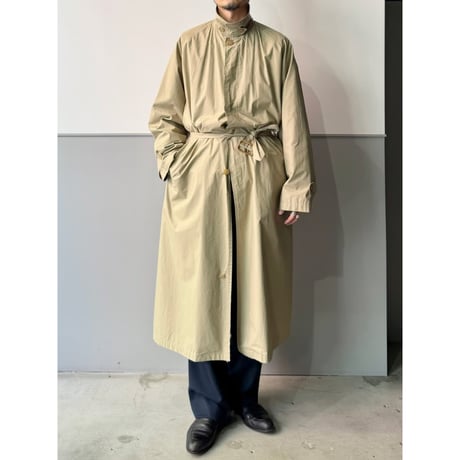 1990's "Polo by Ralph Lauren" One Panel Sleeve Cotton Long Coat