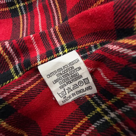 1990's-2000's ENGLAND MADE Black Harrington Jacket