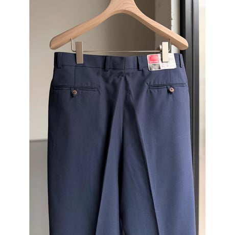 (DEAD STOCK) 1990's "pierre cardin" Viscose blend 3tuck slacks pants