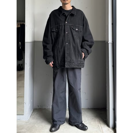 Early 2000's "Levi's" Black Denim Trucker Jacket
