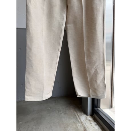2000's Linen/Rayon fabric relaxing pants with 4pocket