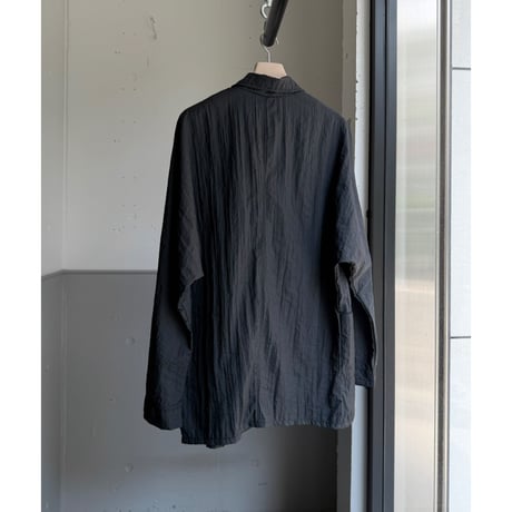 1980's USA MADE Nylon fabric dolman sleeve tailored jacket