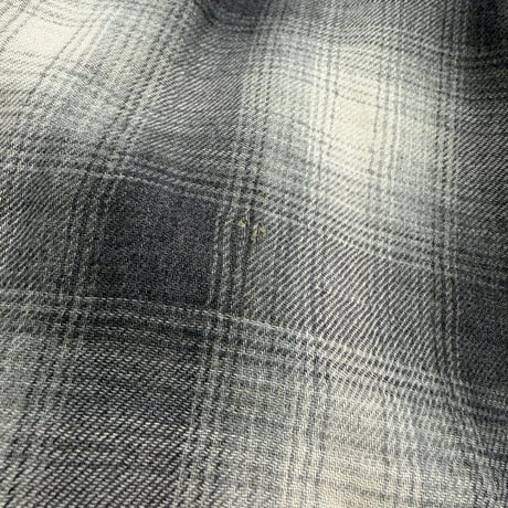 "POLO RALPH LAUREN" Ombre plaid pettern cotton western shirt