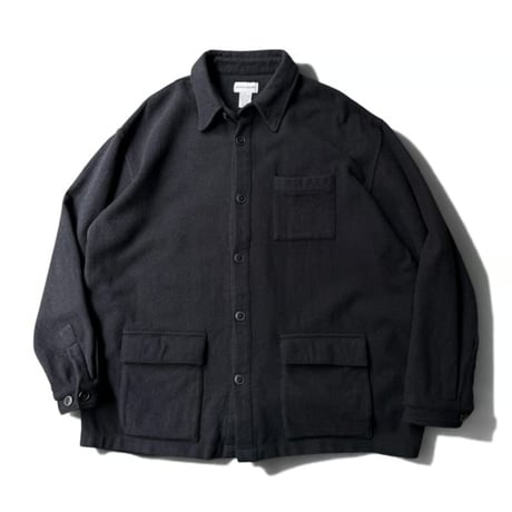 1990's "pierre cardin" Wool × Nylon Fabric 5pocket Relaxing Jacket