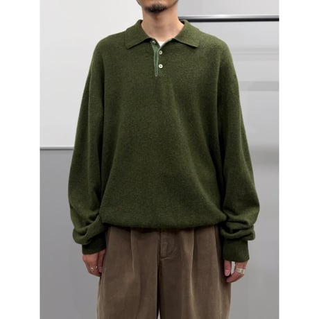1990's-2000's "Neiman Marcus" Cashmere Knit Pullover Shirt