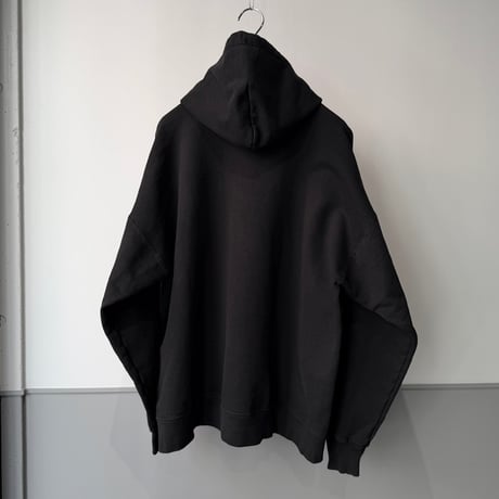 2000's〜 "Hanes Ultimate Cotton" Black Color Full-Zip Hoodie