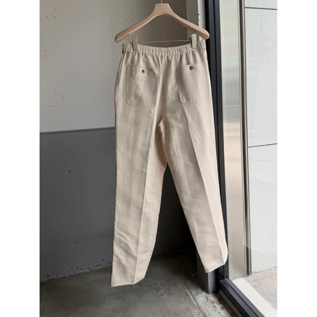 2000's Linen/Rayon fabric relaxing pants with 4pocket