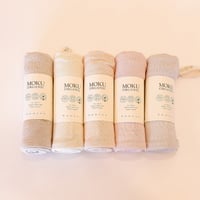 MOKU ORGANIC　フェイスタオル　オーガニックコットン　今治タオル　コンテックス