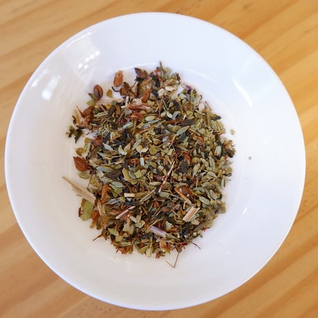 秋茶　四季シリーズ　35g　グリーンフラスコ　ブレンドハーブティー