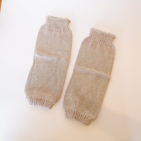 シルク レッグウォーマー ショート　ソウキソックス