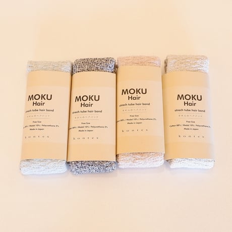 MOKU Hair　コットンヘアバンド　今治タオル　コンテックス