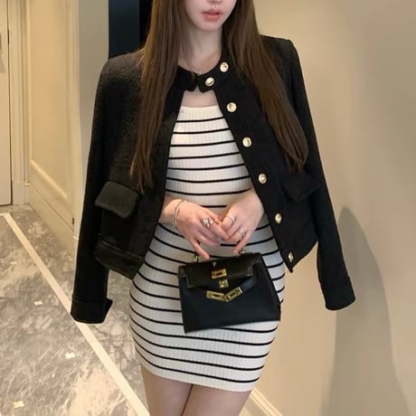 Chic Short Jacket 2色