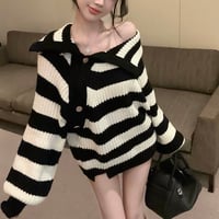 Stripe Collar Top
