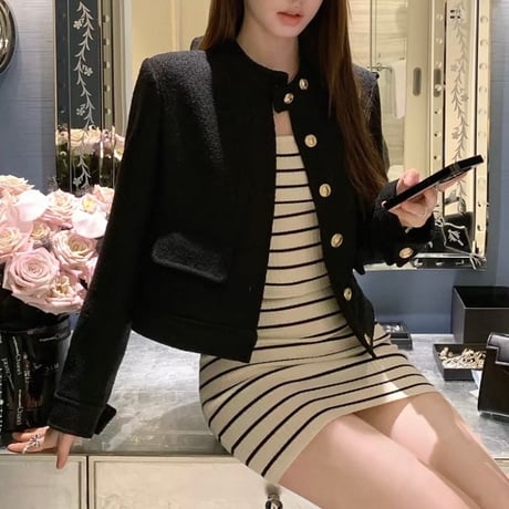 Chic Short Jacket 2色