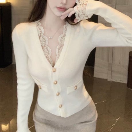 Lady Lace Top 2色