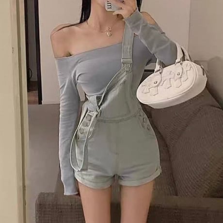 Light Denim Salopette