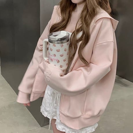 Butterfly Zip Hoodie 2色