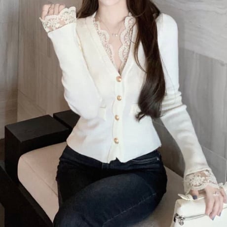Lady Lace Top 2色