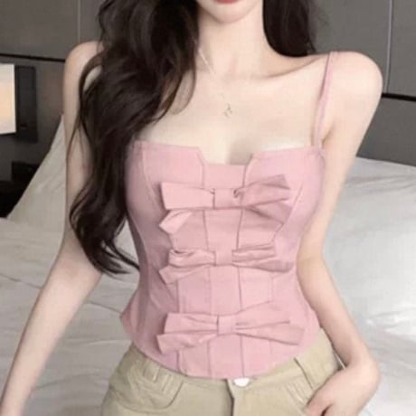 Triple Ribbon Top