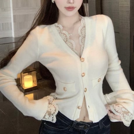 Lady Lace Top 2色