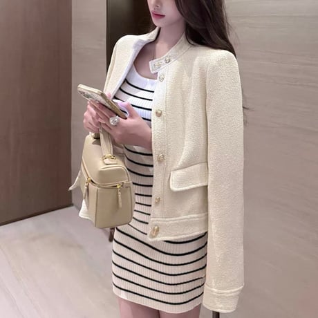 Chic Short Jacket 2色