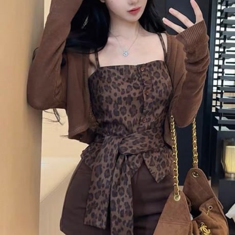 Brown Leopard Set