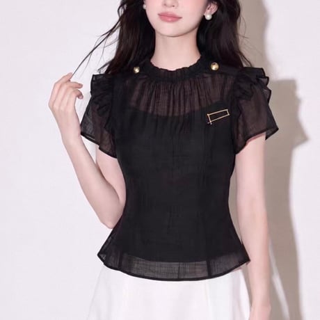 Sheer Muse Top