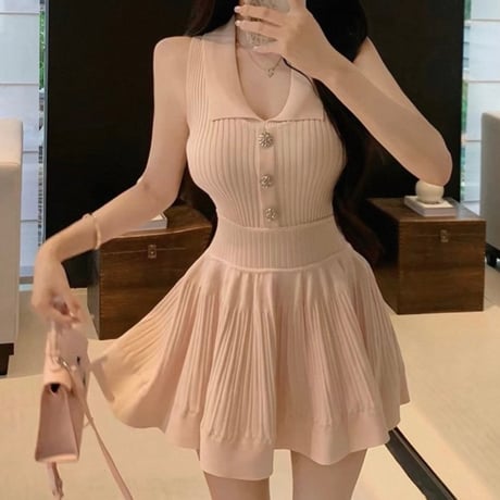 Pleated Grace Onepiece