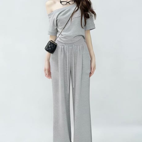 Bare Shoulder Set 3色