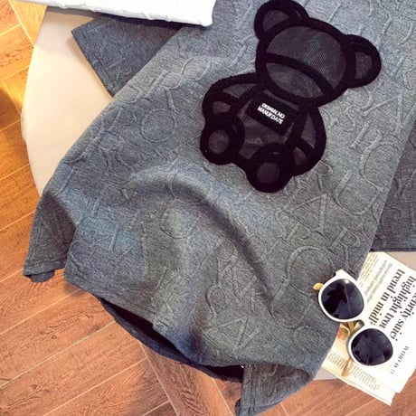 Teddy Patch Tops 2色