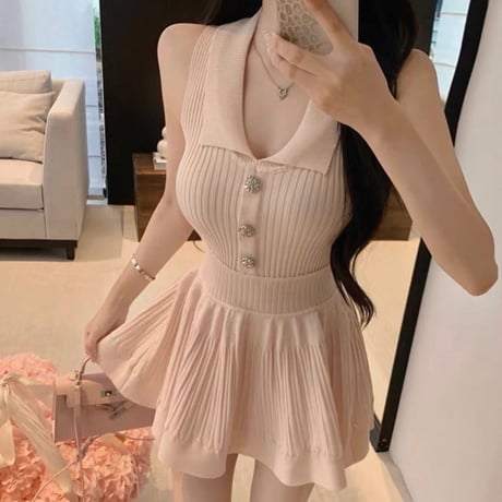 Pleated Grace Onepiece