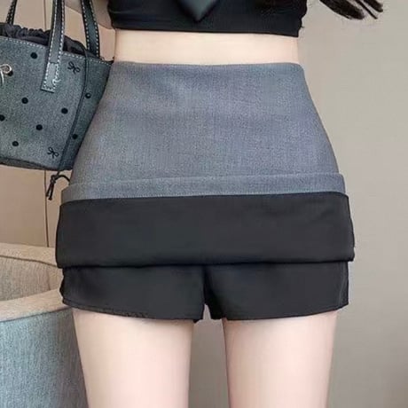 Clean Mini Skirt 2色