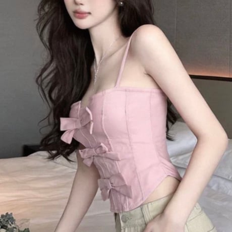 Triple Ribbon Top