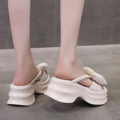 Ribbon Muse Sandals 2色