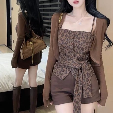 Brown Leopard Set