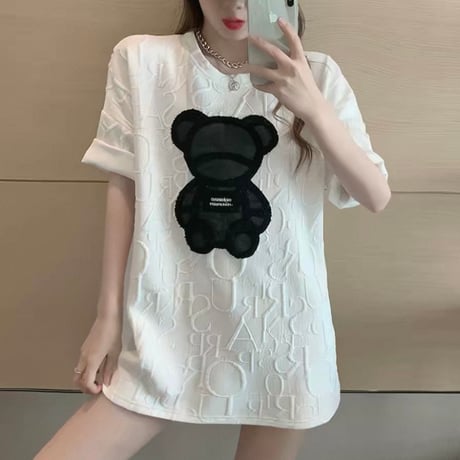 Teddy Patch Tops 2色