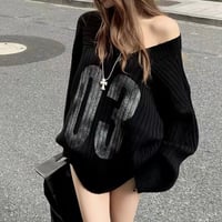 Oversize Knit Top