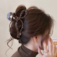 Leopard Hair Clip 2色