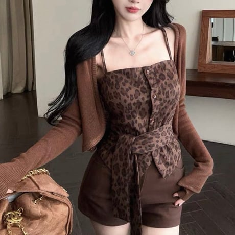 Brown Leopard Set