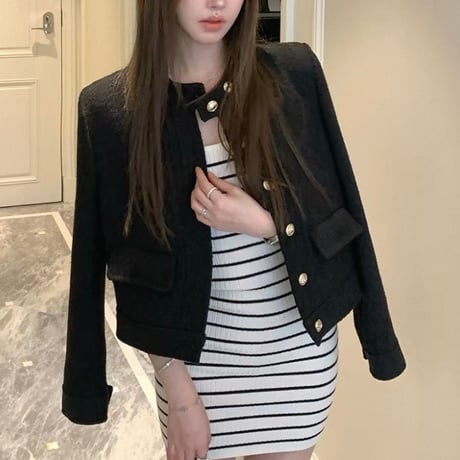 Chic Short Jacket 2色