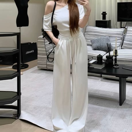 Bare Shoulder Set 3色