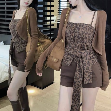Brown Leopard Set