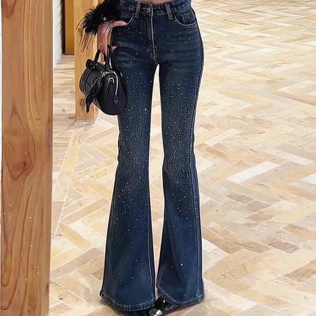 Sparkle Flare Denim