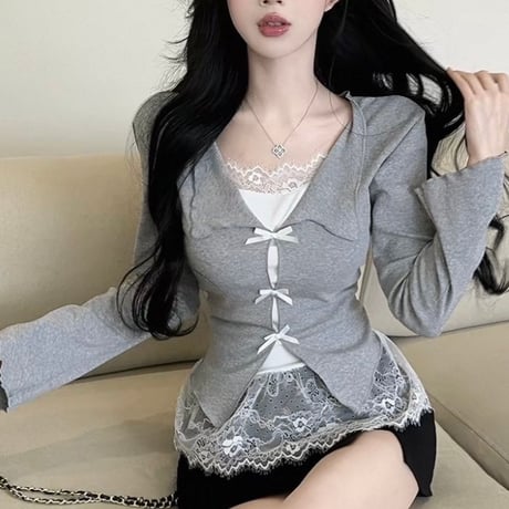 Ribbon Layer Top 4色