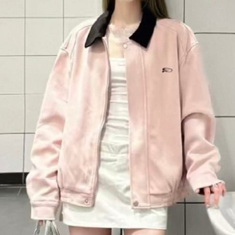 Bicolor Zip Jacket
